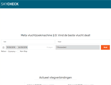 Tablet Screenshot of nl.skycheck.com