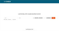 Desktop Screenshot of fi.skycheck.com